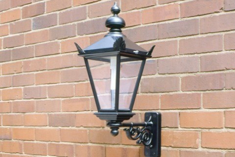 Portland Lighting Edward Lantern Lighting Product on Wall Bracket
